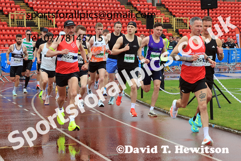 Gateshead Half Marathon and 10k, 2026 Gateshead Marathon Half Marathon and 10k Road Race. Photo: David T. Hewitson/Sports for All Pics